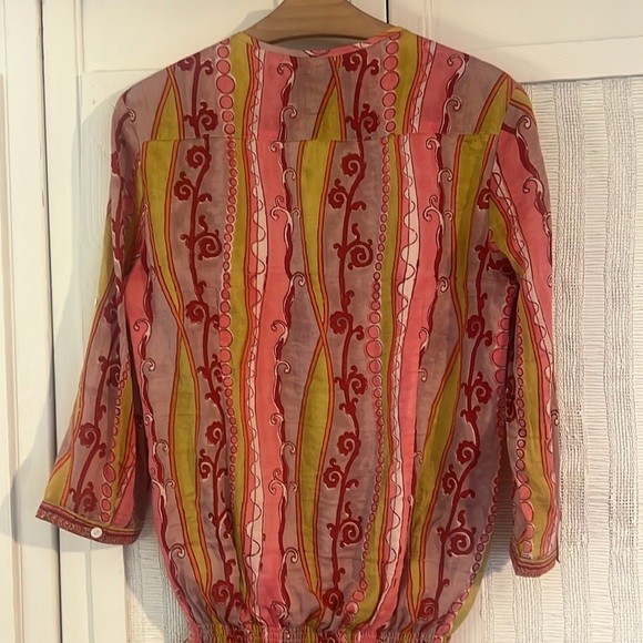 Bell by Alicia Bell popover flounce dress size small - Picture 5 of 10